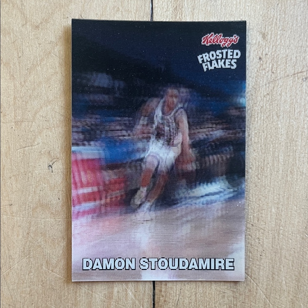 Vintage Toronto Raptors NBA - Frosted Flakes Trading Card - Damon Stoudamire